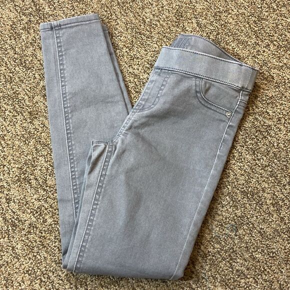 JUSTICE STRETCH GIRL PANTS SIZE 12 - Picture 1 of 8